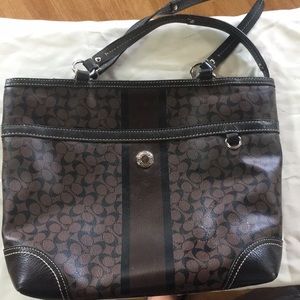 Coach hand bag